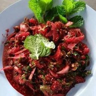 เมนูของร้าน ร้านตำแซ่บนัว(สาวร้อยเอ็ด)