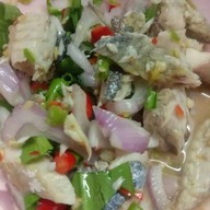 เมนูของร้าน เป๋าตัง ข้าวหน้าปลาทู