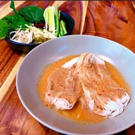 เมนูของร้าน ร้านโรงอาหาร ขนมจีน-น้ำยา สิงห์บุรี