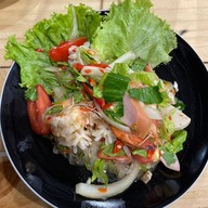 เมนูของร้าน ก๋วยเตี๋ยวเป็ดป้ายอมเจ้าเก่าจากซอยอนุบาลปทุม สาขาใหม่ ถนนปทุม-กรุงเทพ ต.บางเดื่อ อ.เมือง จ.ปทุมธานี