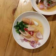 เมนูของร้าน ยำสำมะปิ