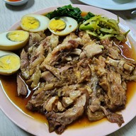 เมนูของร้าน ขาหมูจุฬา