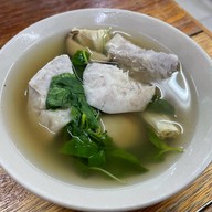 เมนูของร้าน อาหารเจ ลูกท้อ