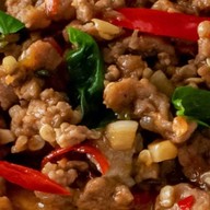 ร้านกินข้าว-กินน้ำ(กะเพรา/ข้าวปลาแกะ)สันผักหวาน