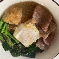 เมนูของร้าน ราดหน้า ยอดผัก เฮงเฮง บางแก้ว