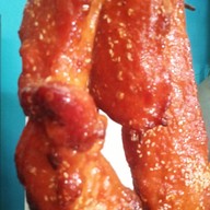 มิสเตอร์บอส ข้าว/บะหมี่เส้นสด ไส้กรอก(กุนเชียง) เป็ดย่าง หมูกรอบ หมูแดง ไก่อบ (ย่างเตาถ่าน)