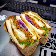 เมนูของร้าน แซนวิช ไก่ทอด จัมโบ้  Haruhala homemade ข้าว & ขนมปัง & sandwich & อาหารเช้า & breakfasts พระราม2