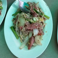 เมนูของร้าน ข้าวต้มริมรั้ว โรงแรมน่านเจ้า พิษณุโลก