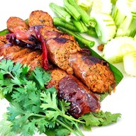 เมนูของร้าน ผักไผ่อาหารเหนือ