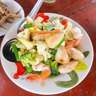 เมนูของร้าน อ้อมอาหารป่า