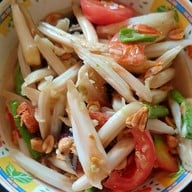 เมนูของร้าน ส้มตำคุณออด ปลายบาง