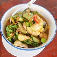 เมนูของร้าน อ้อมอาหารป่า