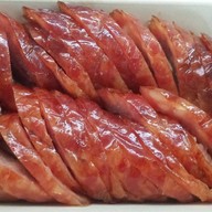 มิสเตอร์บอส ข้าว/บะหมี่เส้นสด ไส้กรอก(กุนเชียง) เป็ดย่าง หมูกรอบ หมูแดง ไก่อบ (ย่างเตาถ่าน)