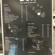 THE BOX cafe' now in the box  seac FYI center