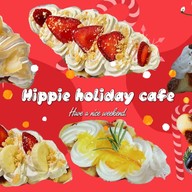 Hippie Holiday Cafe. Croffle ครอฟเฟิล & Tea ชา & Homemade Greek Yogurt กรีกโยเกิร์ต สาขา 1 ใกล้ BTS สายหยุด