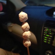 เมนูของร้าน ลูกชิ้นหมูแพร่งนรา ศาลเจ้าพ่อเสือ