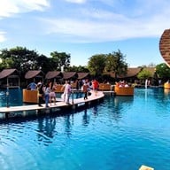 Bubble in the forest cafe