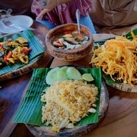Bubble in the forest cafe