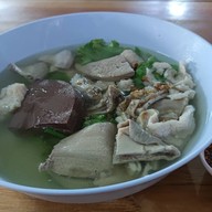 เมนูของร้าน เกาเหลาเลือดหมูเยาวราช