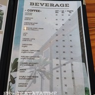 เมนู Bamboo Cafe
