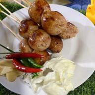เมนูของร้าน หมูปิ้งโบราณ ไส้กรอกอีสาน