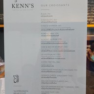 เมนู Kenn’s Coffee & Croissant นราธิวาสราชนครินทร์
