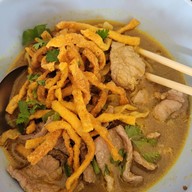 เมนูของร้าน ข้าวซอยบ้านแป้น