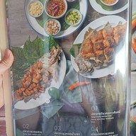เมนู ร้านจ่าเถื่อน สามโคก