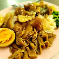 เมนูของร้าน ข้าวขาหมูสาธร