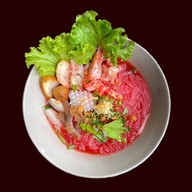 เมนูของร้าน ก๋วยเตี๋ยว นำชัย อ่าวนาง ฮาลาลฟู้ด อ่าวนาง กระบี่