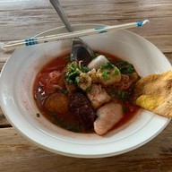 เมนูของร้าน ก๋วยเตี๋ยวฟ้าผ่า -