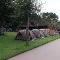 บรรยากาศ จุดกางเต็นท์ ลำตะคลอง เขาใหญ่