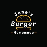 June's Burger  Homemade