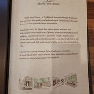 เมนู Maple Tree House_BKK Siam Paragon
