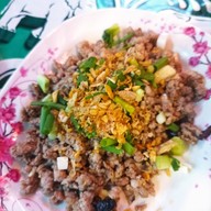 เมนูของร้าน อิ่มอร่อย ข้าวต้มบาทเดียว