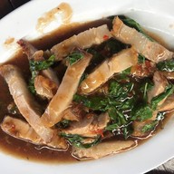 เมนูของร้าน เอี๊ยงอ้าเป็ดย่าง