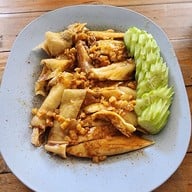 เมนูของร้าน จีฟั่น ข้าวมันไก่เบตง