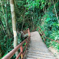 บรรยากาศ น้ำตกเหวนรก