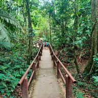 บรรยากาศ น้ำตกเหวนรก