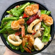 ตามสั่ง ไข่ข้น กะเพราไข่ข้น-ครัวเจ๊อินดี้ INDYLUNCH. Nawamin 111