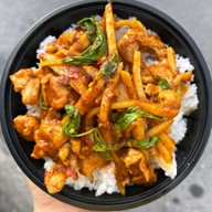 ตามสั่ง ไข่ข้น กะเพราไข่ข้น-ครัวเจ๊อินดี้ INDYLUNCH. Nawamin 111