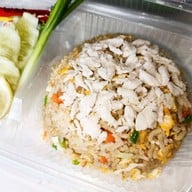 ข้าวหมูแดงหมูกรอบ นายพล อาคารนิรมิต เขาสามยอด ลพบุรี