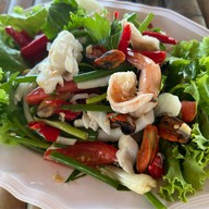 เมนูของร้าน ไก่หุบบอนซีฟู้ด