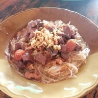 เมนูของร้าน ร้านข้าวซอยป้าแดง