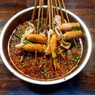 เมนูของร้าน หม่าล่าหมูจุ่มเบียร์วุ้น ช้างคลาน