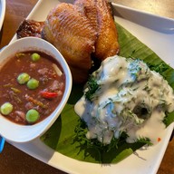 เมนูของร้าน ร้านข้าวใหม่ปลามัน Amphawa Amphawa