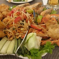 เมนูของร้าน Iceland Rooftop Yangon