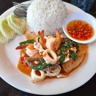เมนูของร้าน ครัวรายา ชะอำ