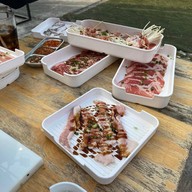 เมนูของร้าน กะเพรา Mu-Gata