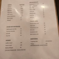 เมนู Seoul Unique Café โคราช